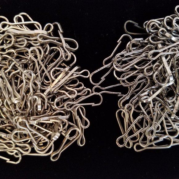 200 NICKEL Bail CLASP Pendant Connector new - Picture 3 of 7